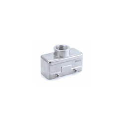 Capot 16B, Aluminium moulé sous pression, IP67, Sortie verticale, M32